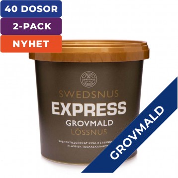 2-Pack Lössnus Grov Express 20 Dosor